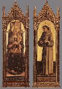 CRIVELLI, Carlo Madonna and Child; St Francis of Assisi dfg china oil painting artist